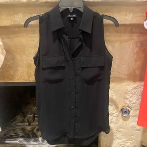 WhoWhatWear black sleeveless top